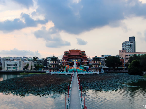 View of Temple From the Pavilions