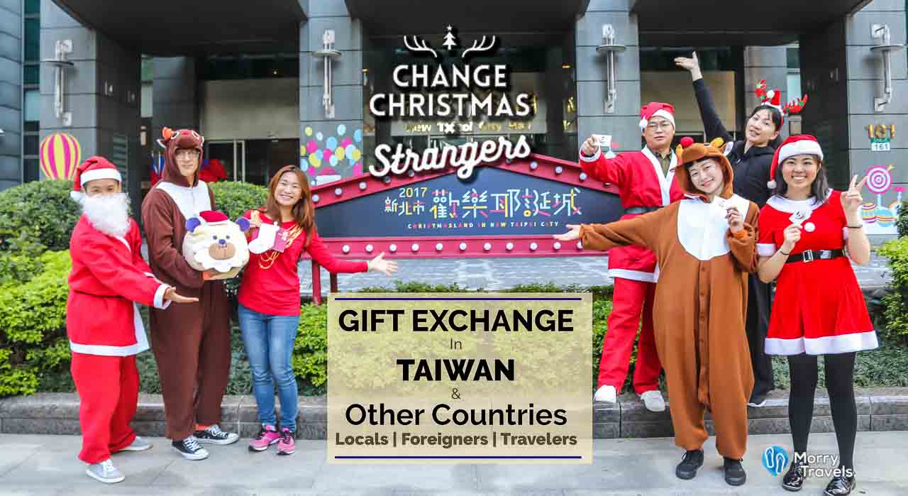 Christmas Gift Exchange in Taiwan