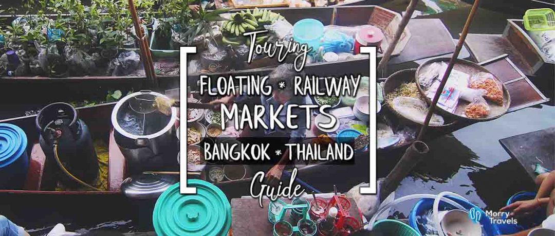 Touring Bangkok's Floating Market Tour Train & Railway Markets Wat Bang Kung Temple