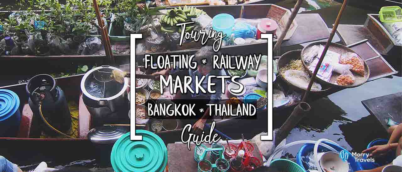 Touring Bangkok's Floating Market Tour Train & Railway Markets Wat Bang Kung Temple