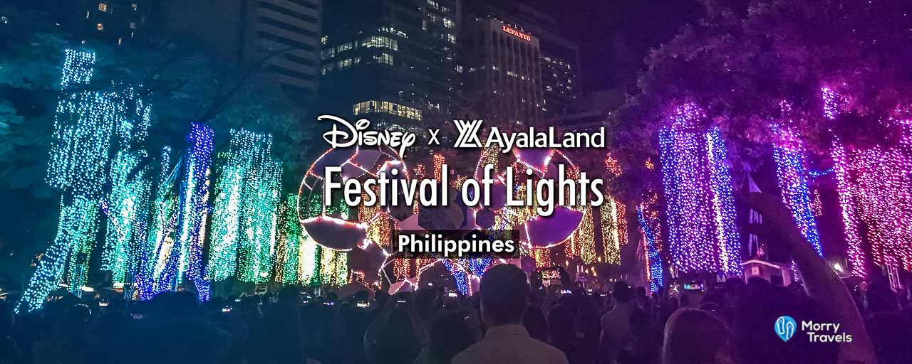 Disney Festival of Light Manila Makati Philippines Christmas Season
